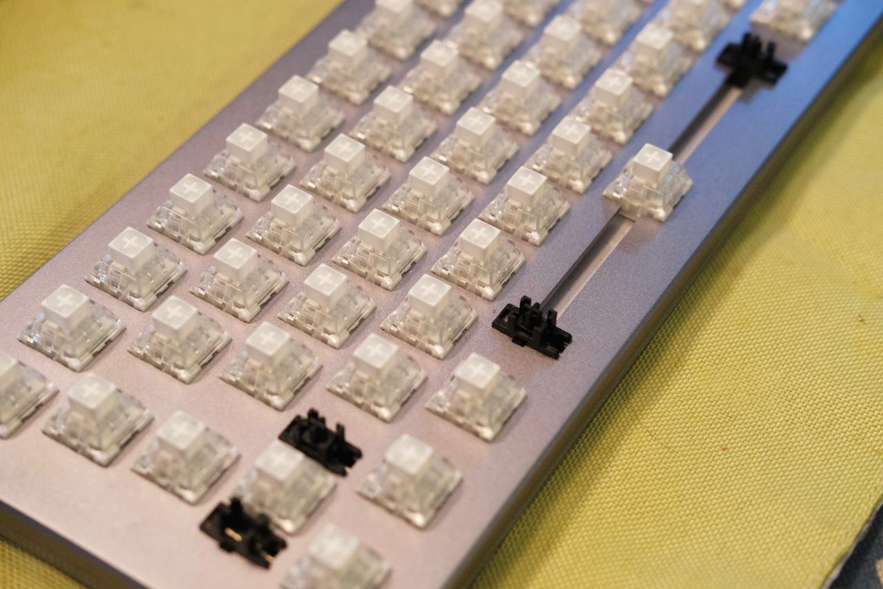 Kailh Box White switches.