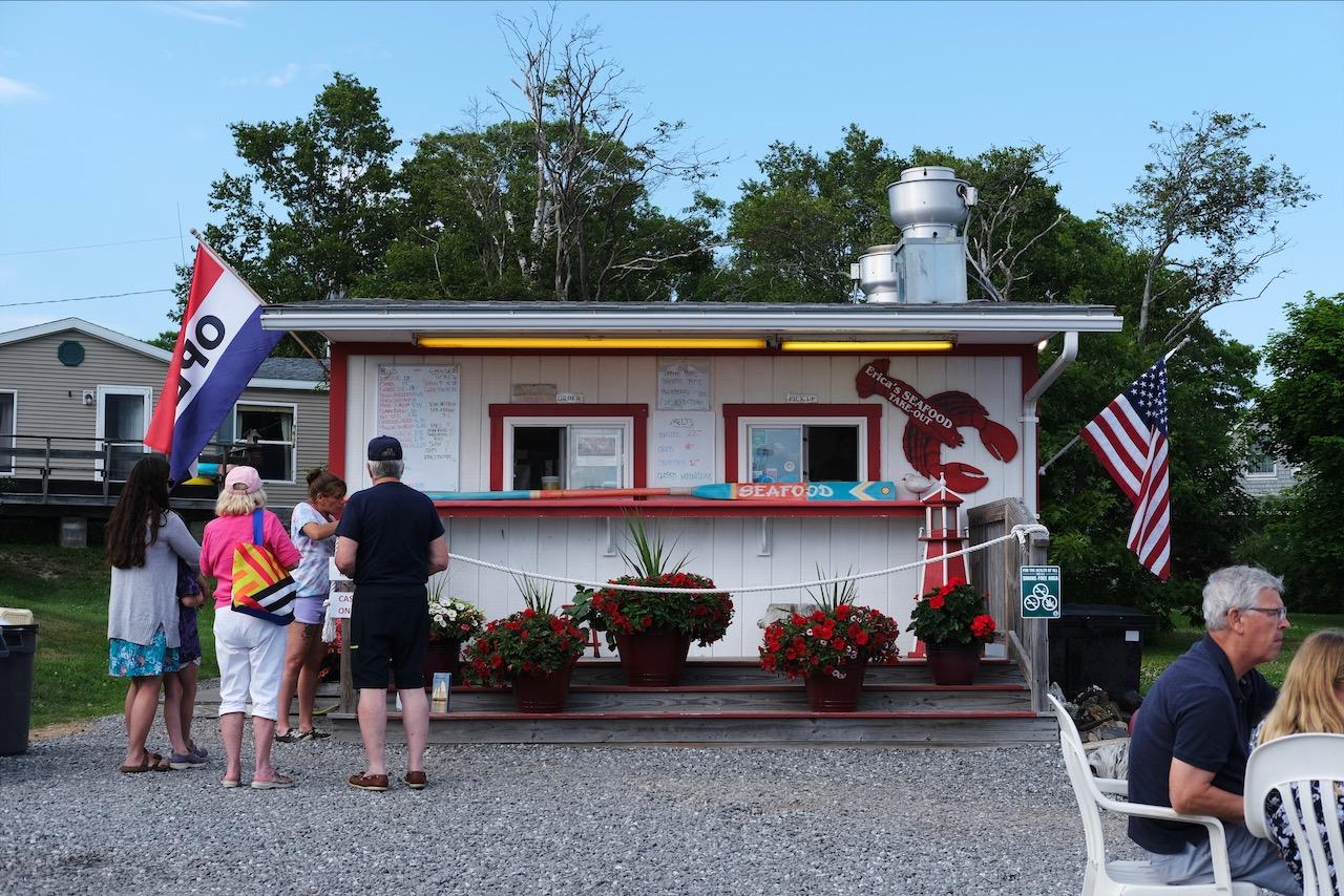 Seafood shack.