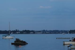 If you squint you can see Estes Lobster House dead center in the photo View of South Harpswell from across the water.